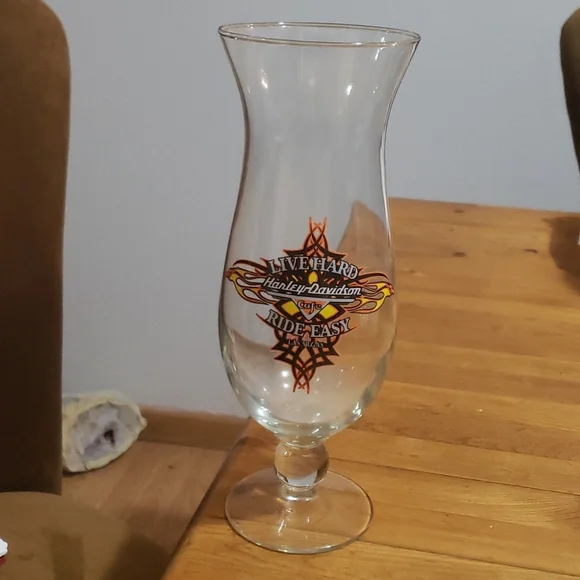 Harley-Davidson Cafe | Dining | Harleydavidson Cafe Hurricane Glass Las  Vegas Euc | Poshmark